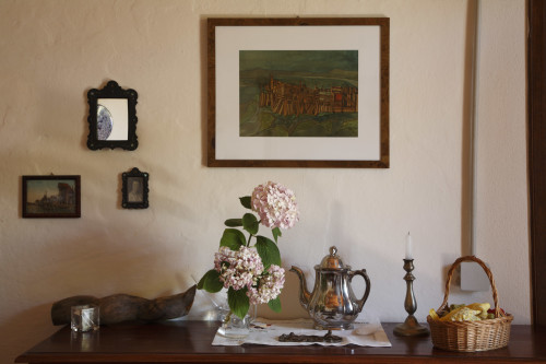 Le Ortensie di Renata San Giovanni, Riccino - Comune di Aglientu  Riccino. Interno e particolare di piccola casa ristrutturata